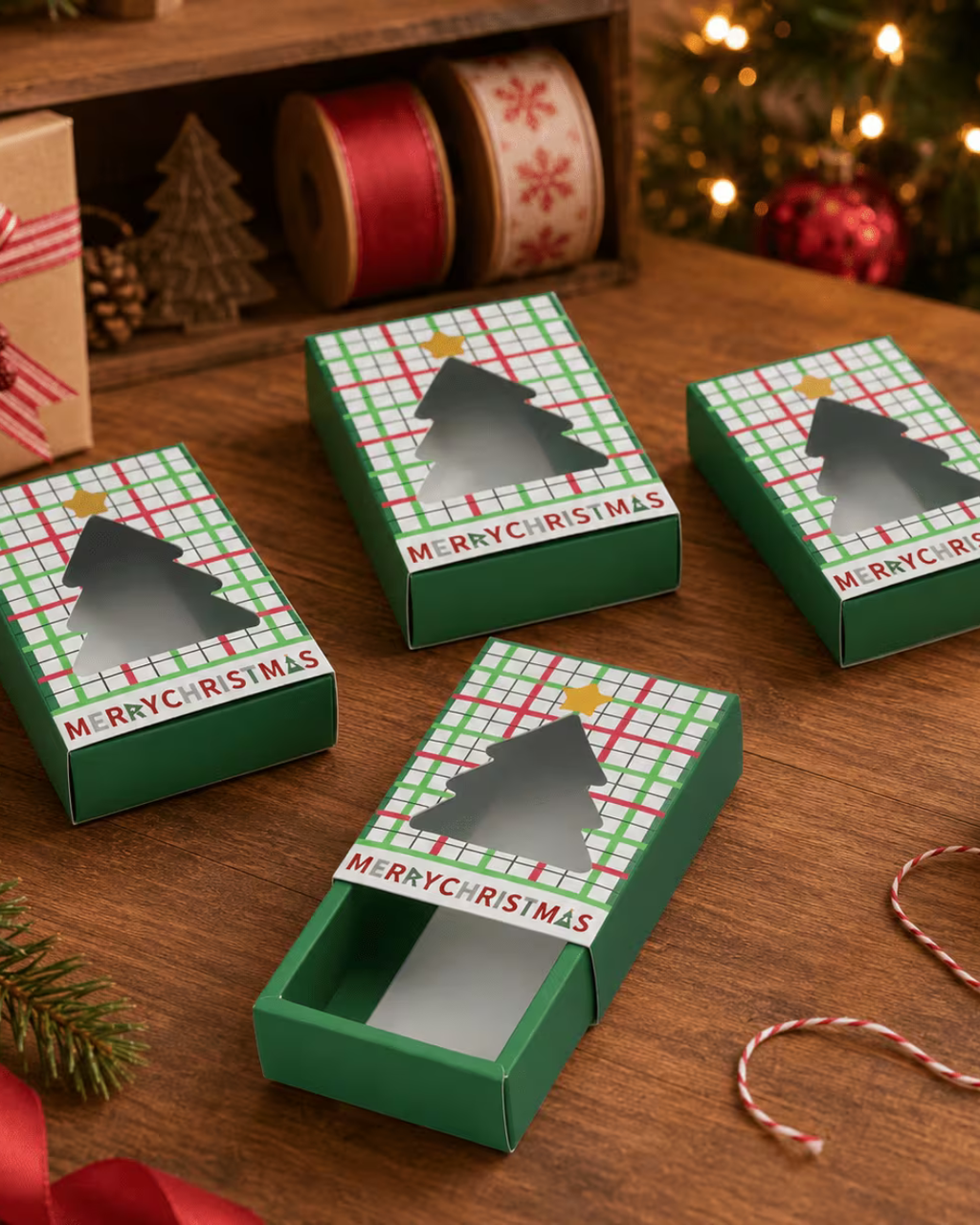 Caja arbol de navidad