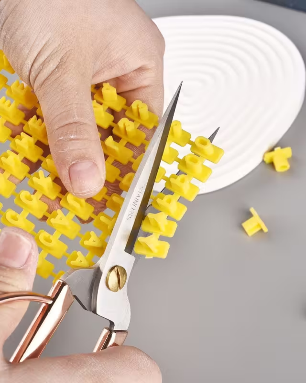 Juego de estampadora de sellos con letras y números del alfabeto