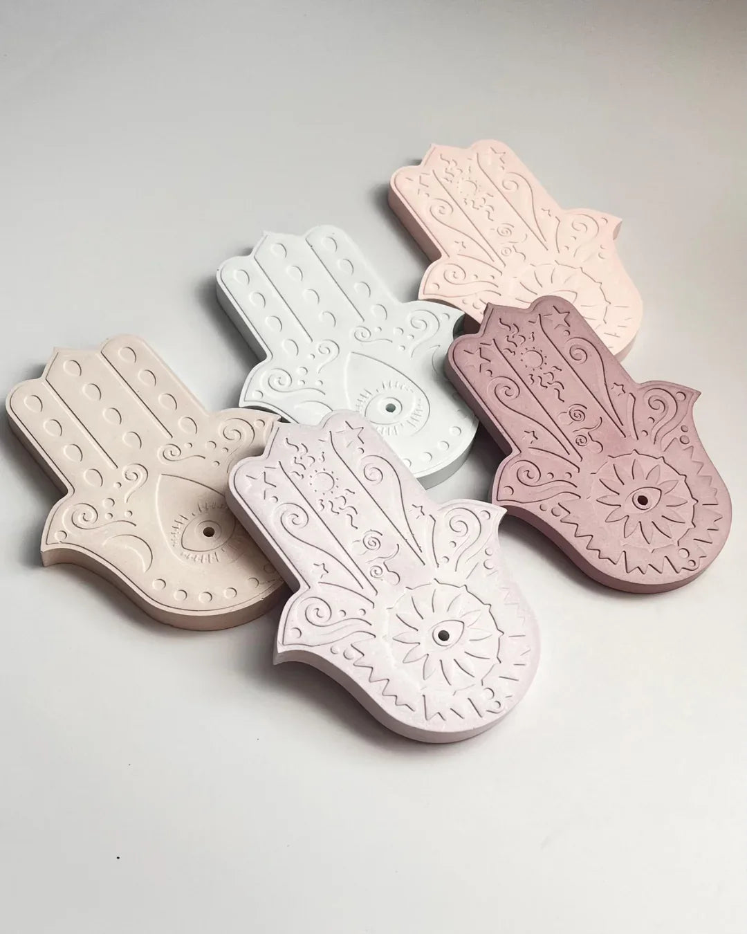 Molde de Silicona Base Mano de Hamsa x2 Cavidades