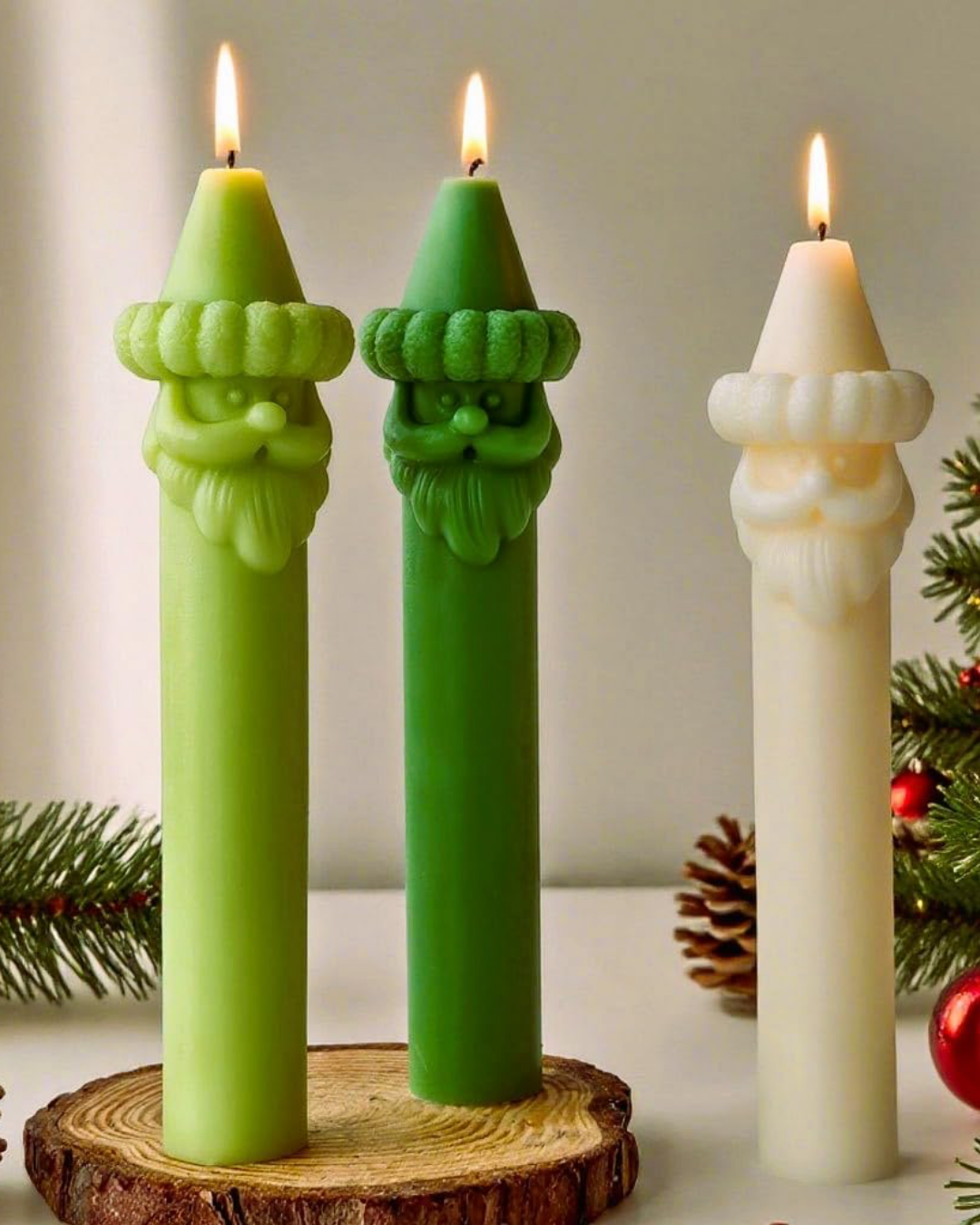 Molde de silicona de Papá Noel