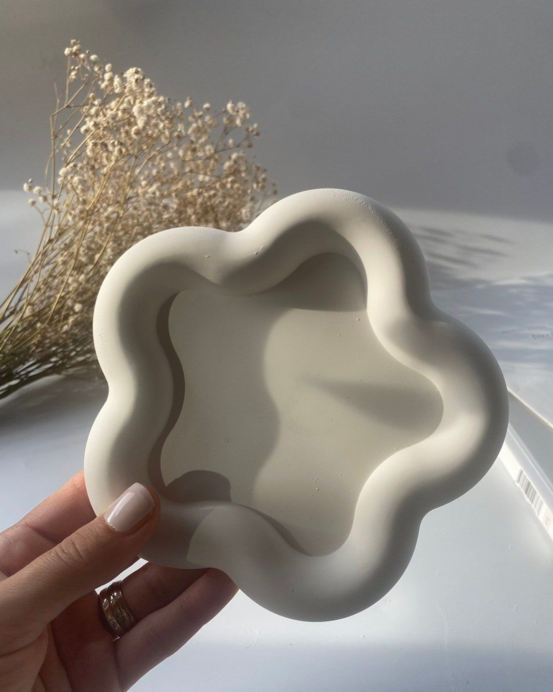 Molde de silicona bandeja en forma de flor