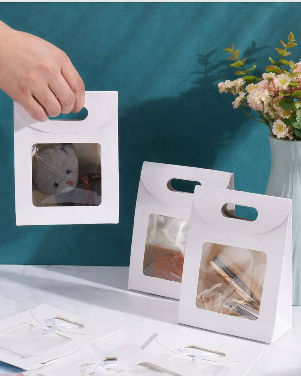 Bolsas de Regalo con Ventana