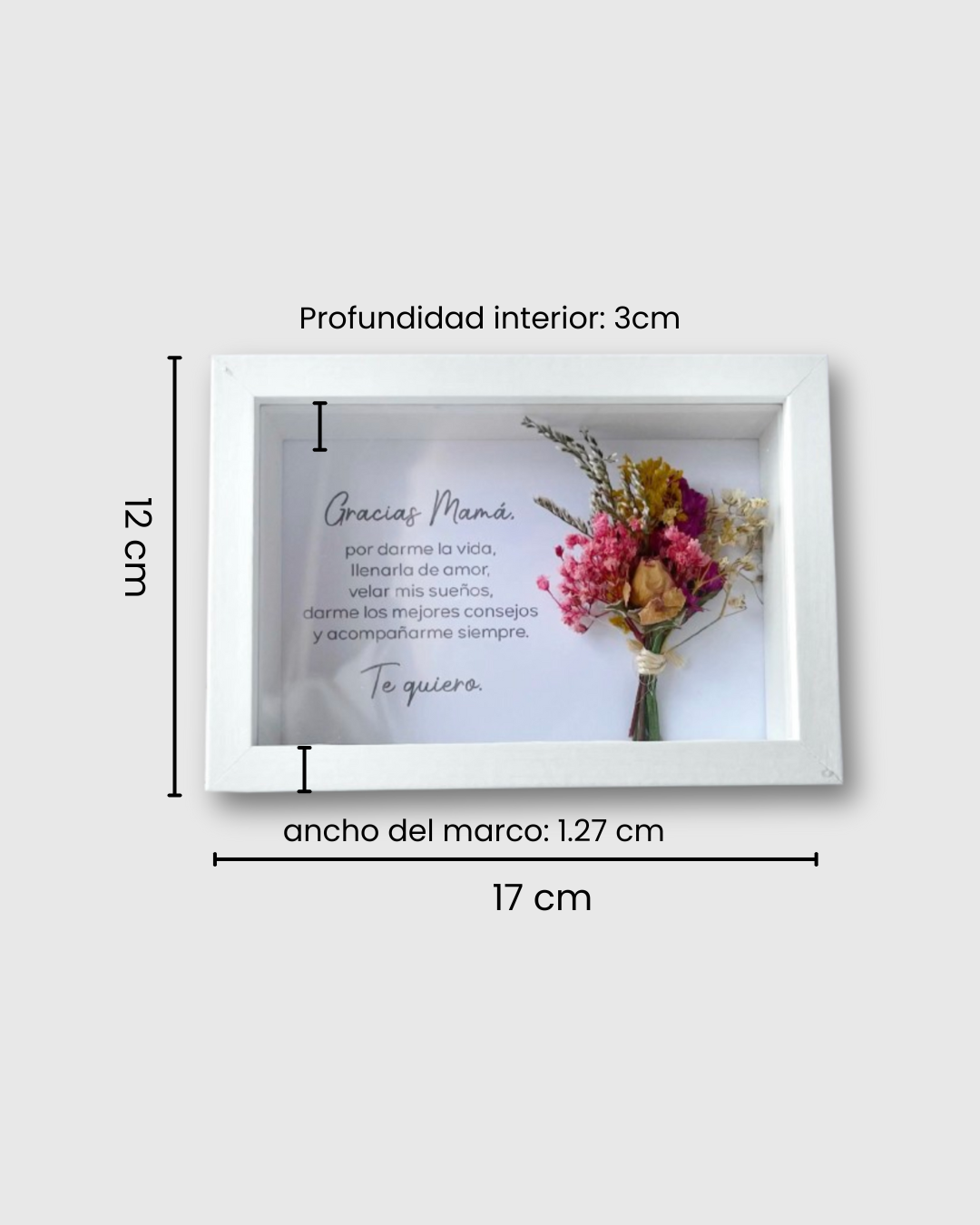 caja de sombra decorativa