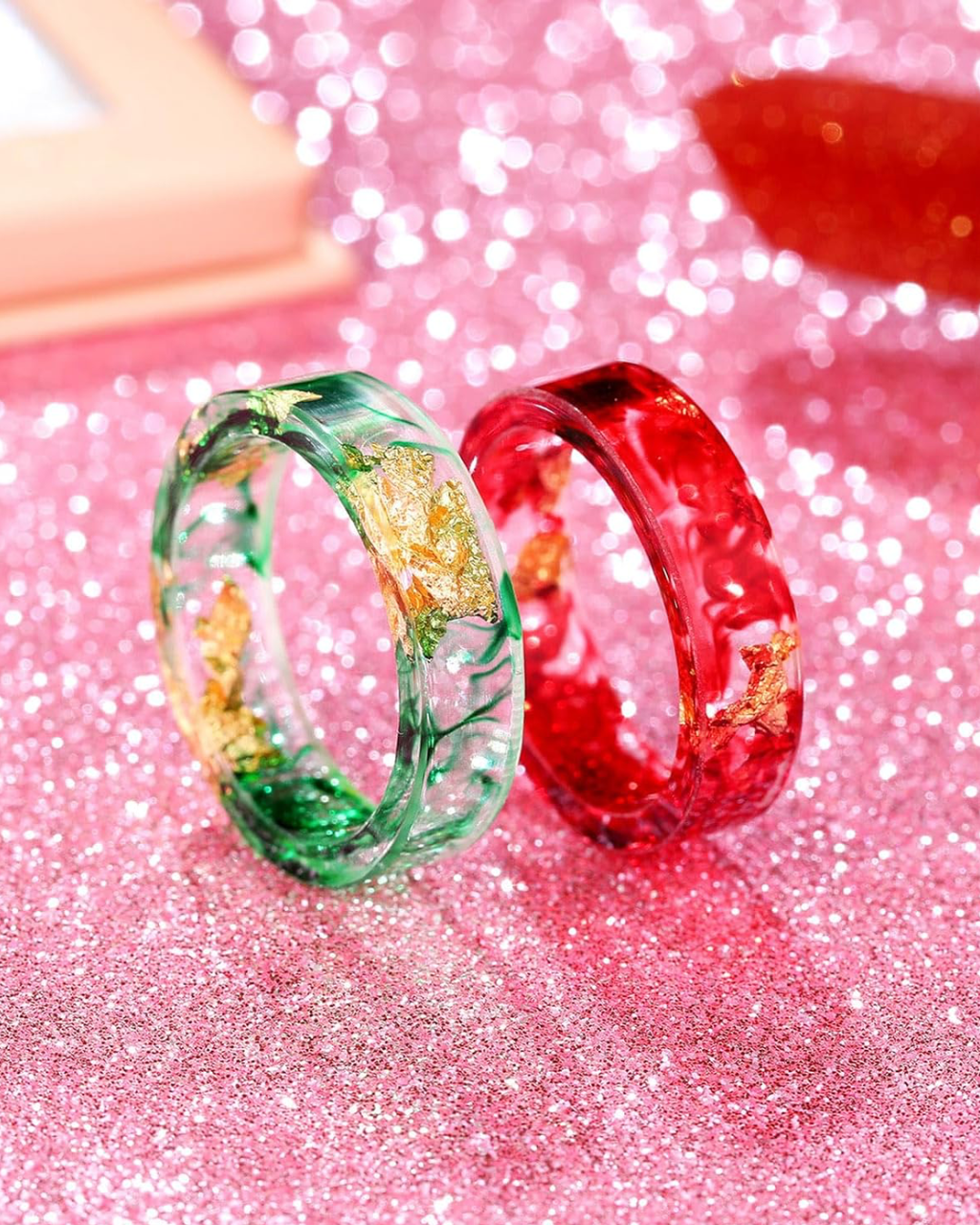 Molde de Silicona para Anillos de Resina