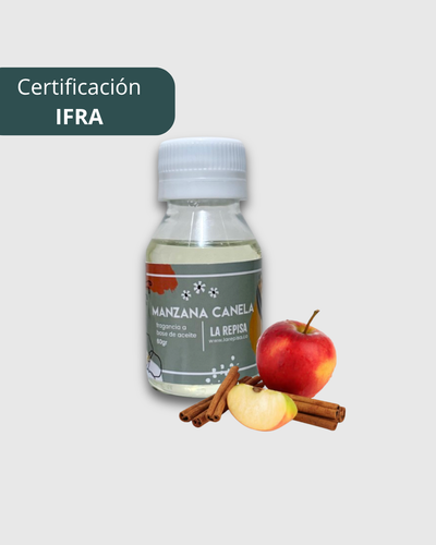Fragancia premium: Manzana canela 60gr