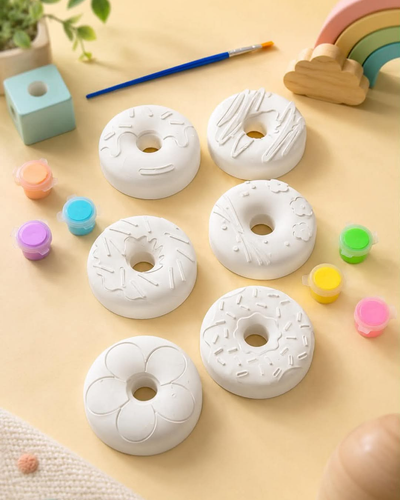 Molde de silicona donas de 6 cavidades