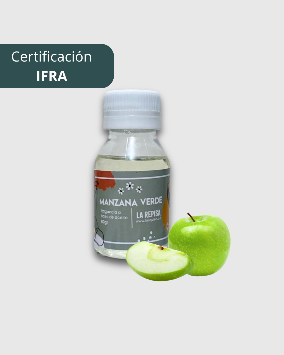 Fragancia premium: Manzana verde 60gr