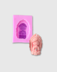 Molde de Silicona virgen Guadalupe niña