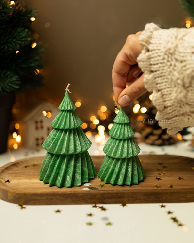 Molde de Silicona en forma de Árbol de Navidad