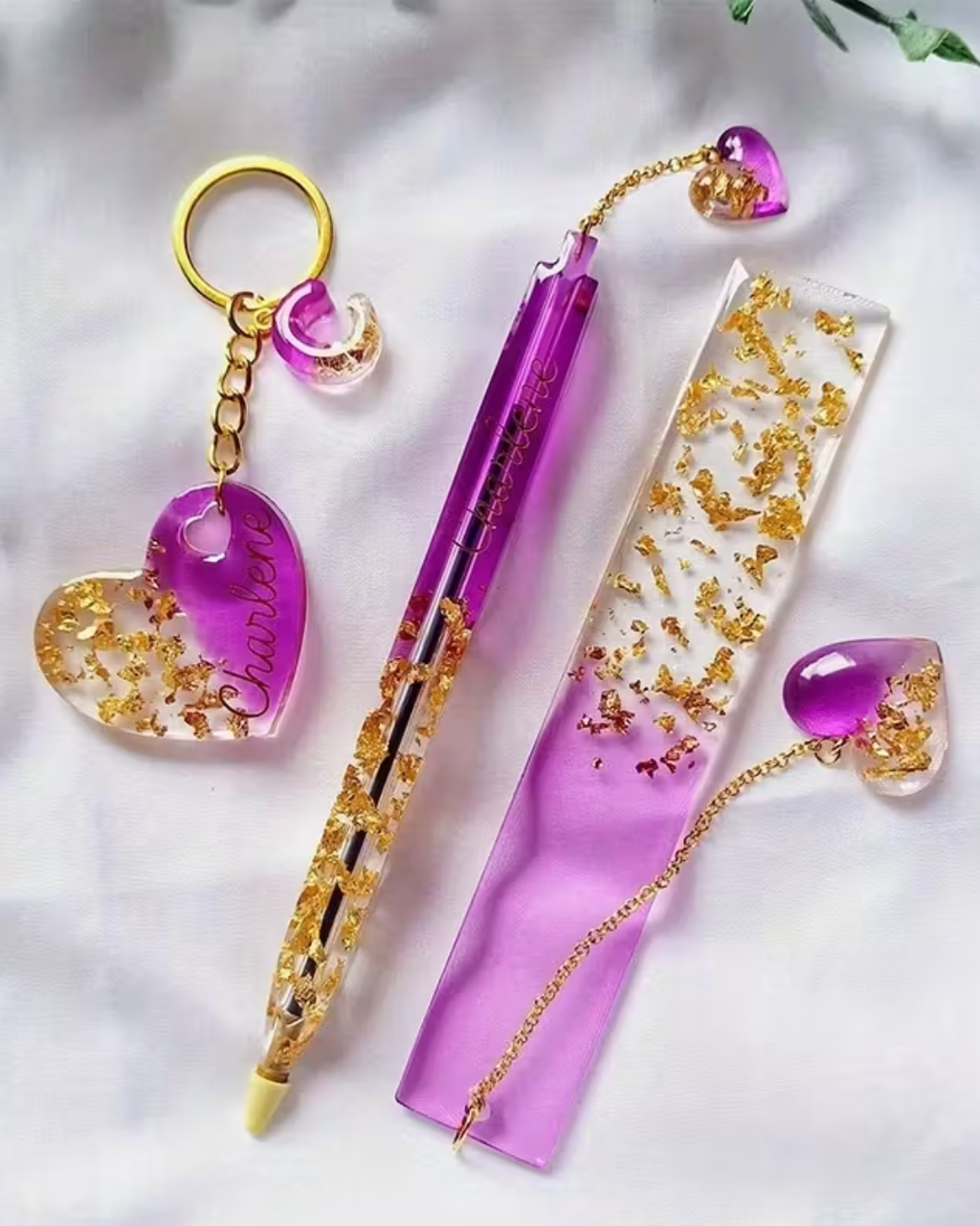 Juego de 26 piezas  para Bolígrafos y Marcadores de libros con resina