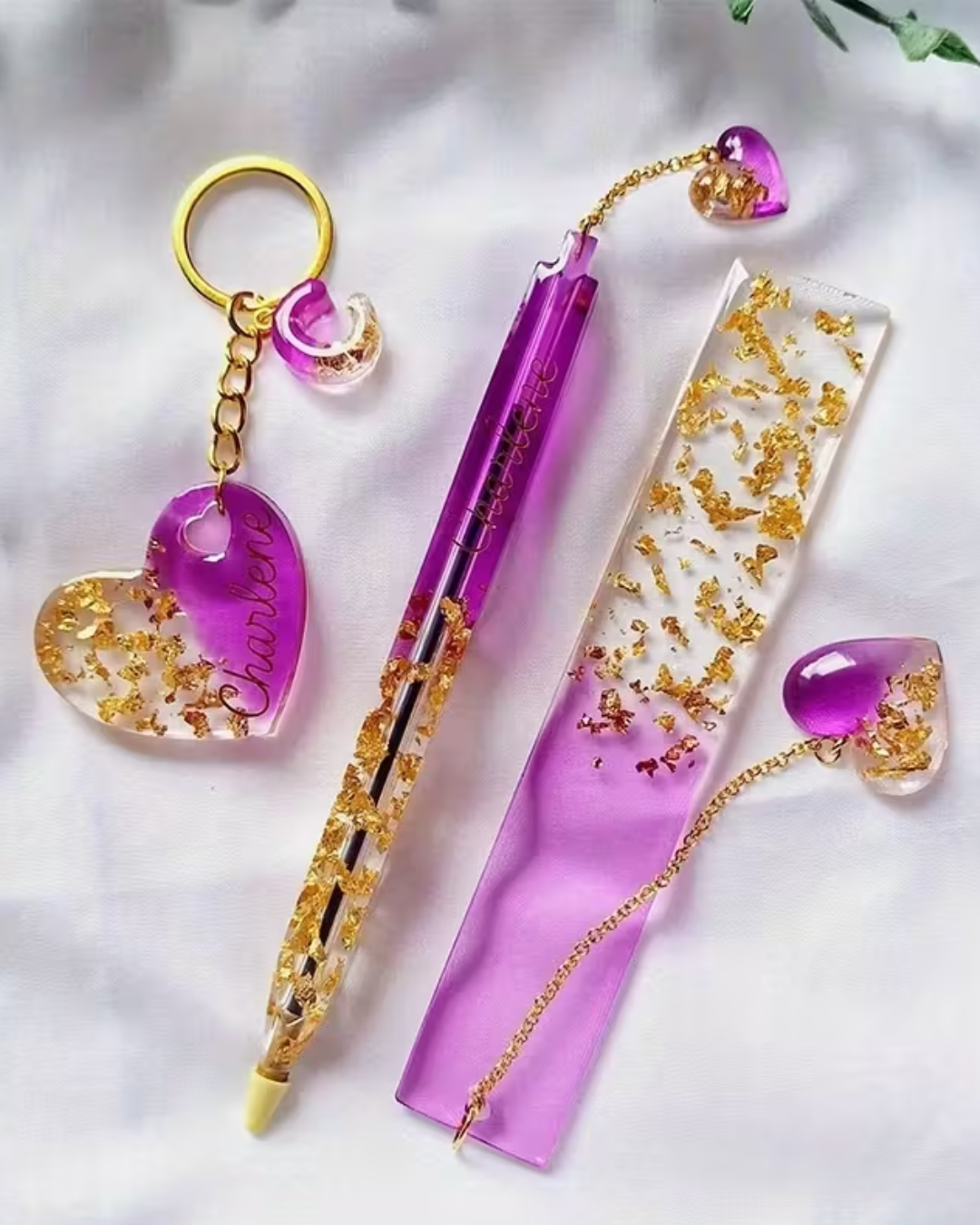 Juego de 26 piezas  para Bolígrafos y Marcadores de libros con resina