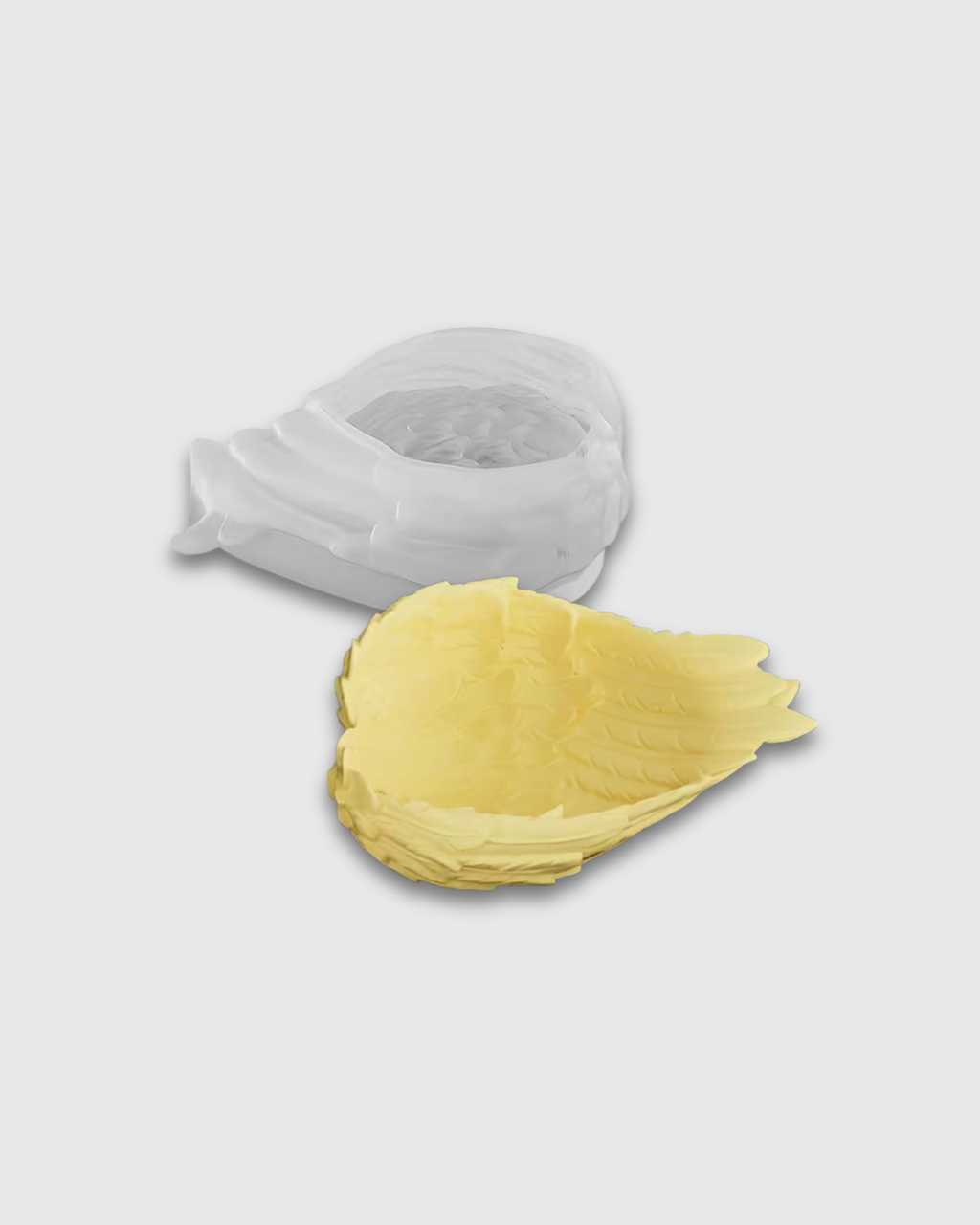 Molde de Silicona Candelabro con Alas – Porta Velas Mediano