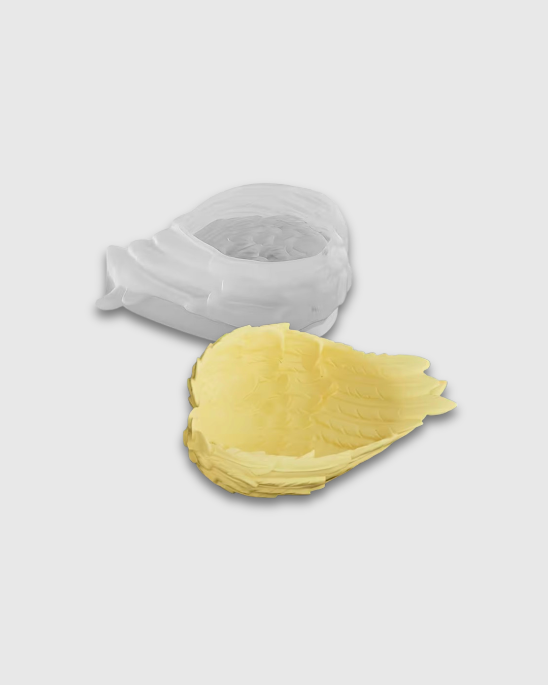 Molde de Silicona Candelabro con Alas – Porta Velas Mediano