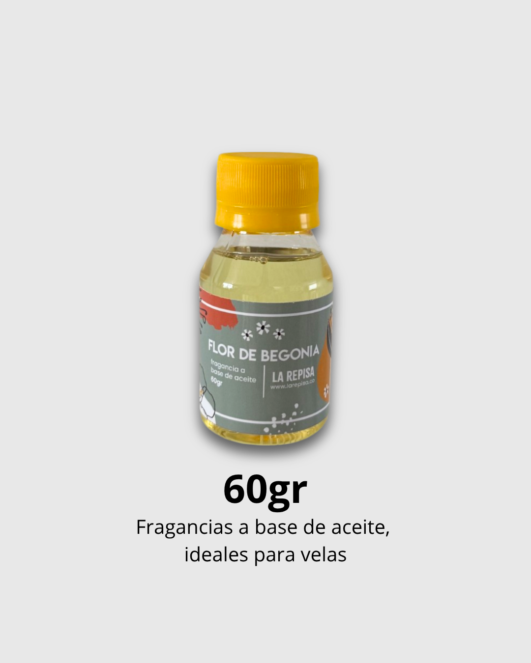 Fragancia Flor de begonia 60gr