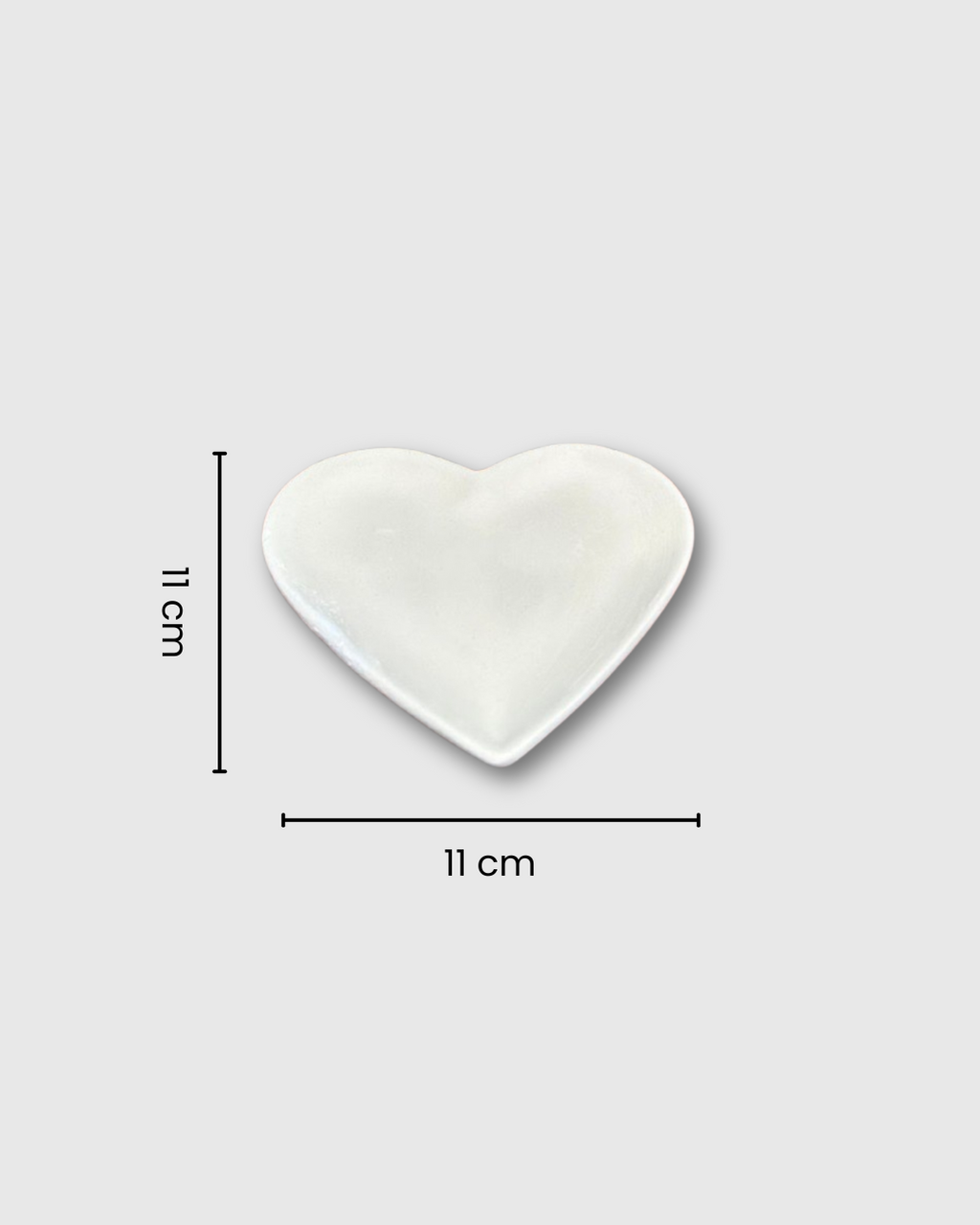soporte con forma de corazon para decorar