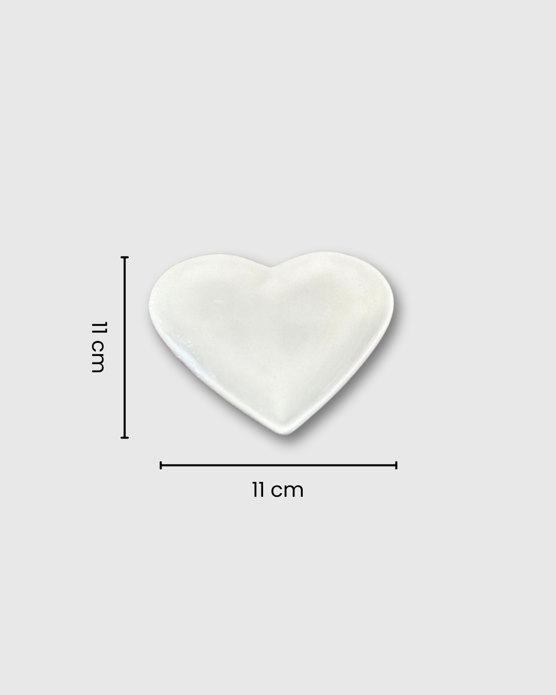 soporte con forma de corazon para decorar