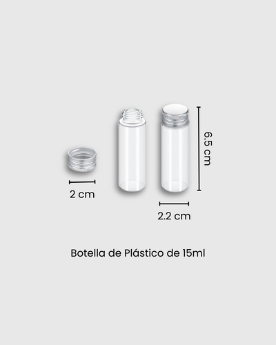 recipiente para fosforos, alcohol, perfume, lentejas