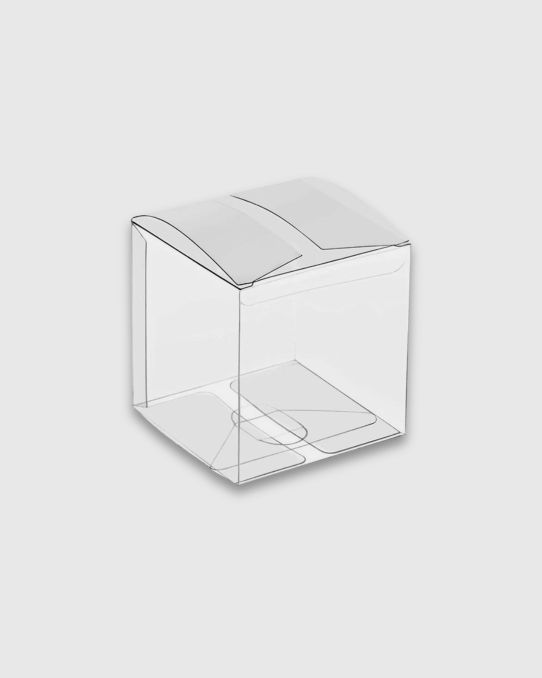 Caja de acetato 10x10x10 cm