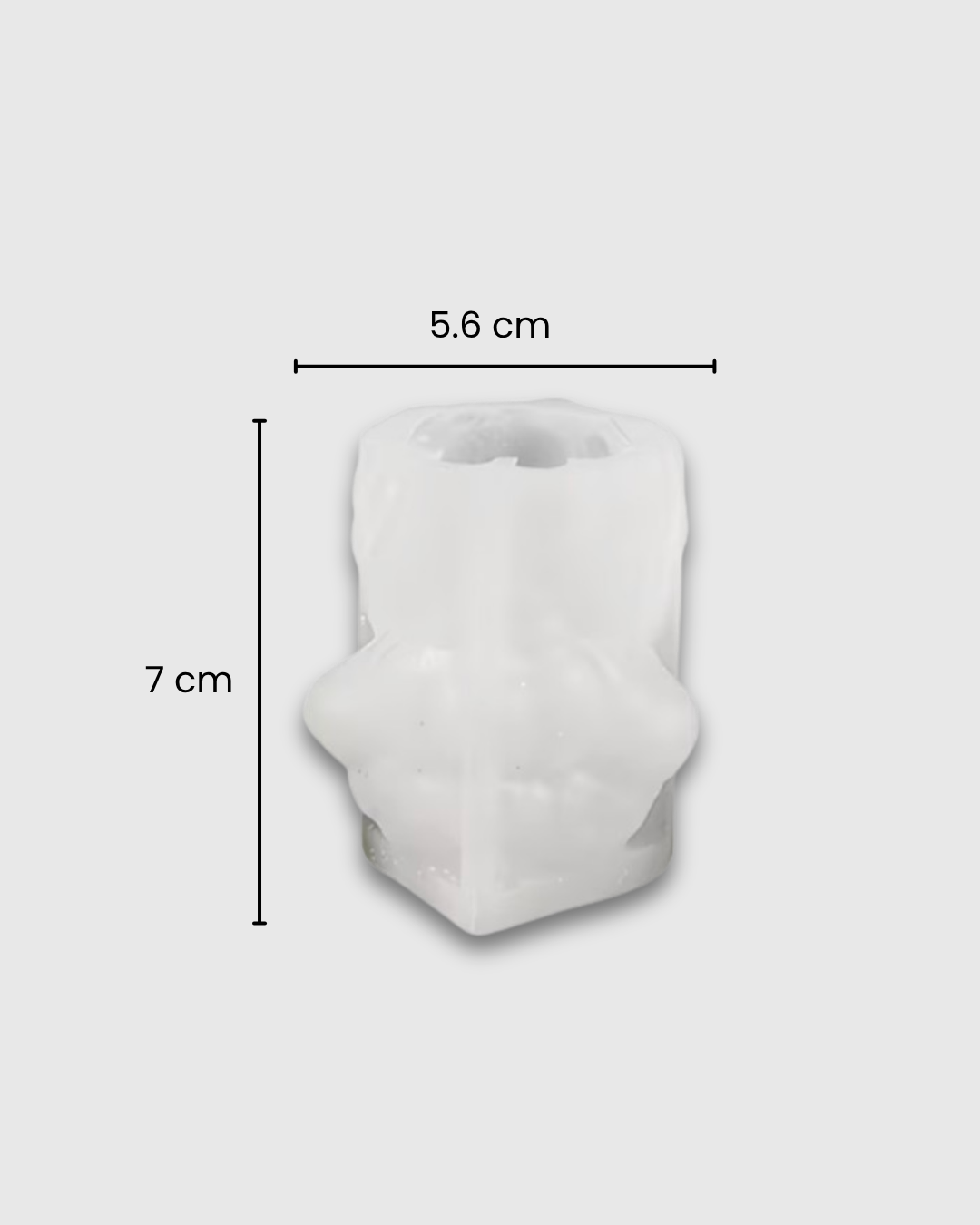 Molde de silicona con forma de oveja