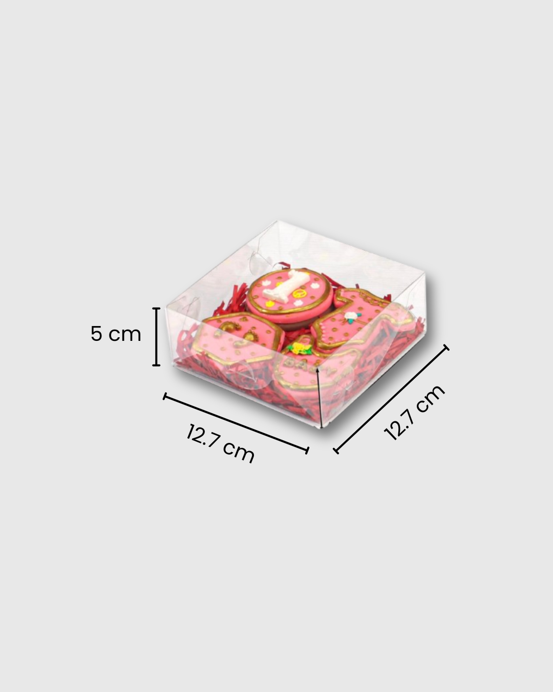 Caja de Acetato con Ventana 12.7×12.7×5 cm