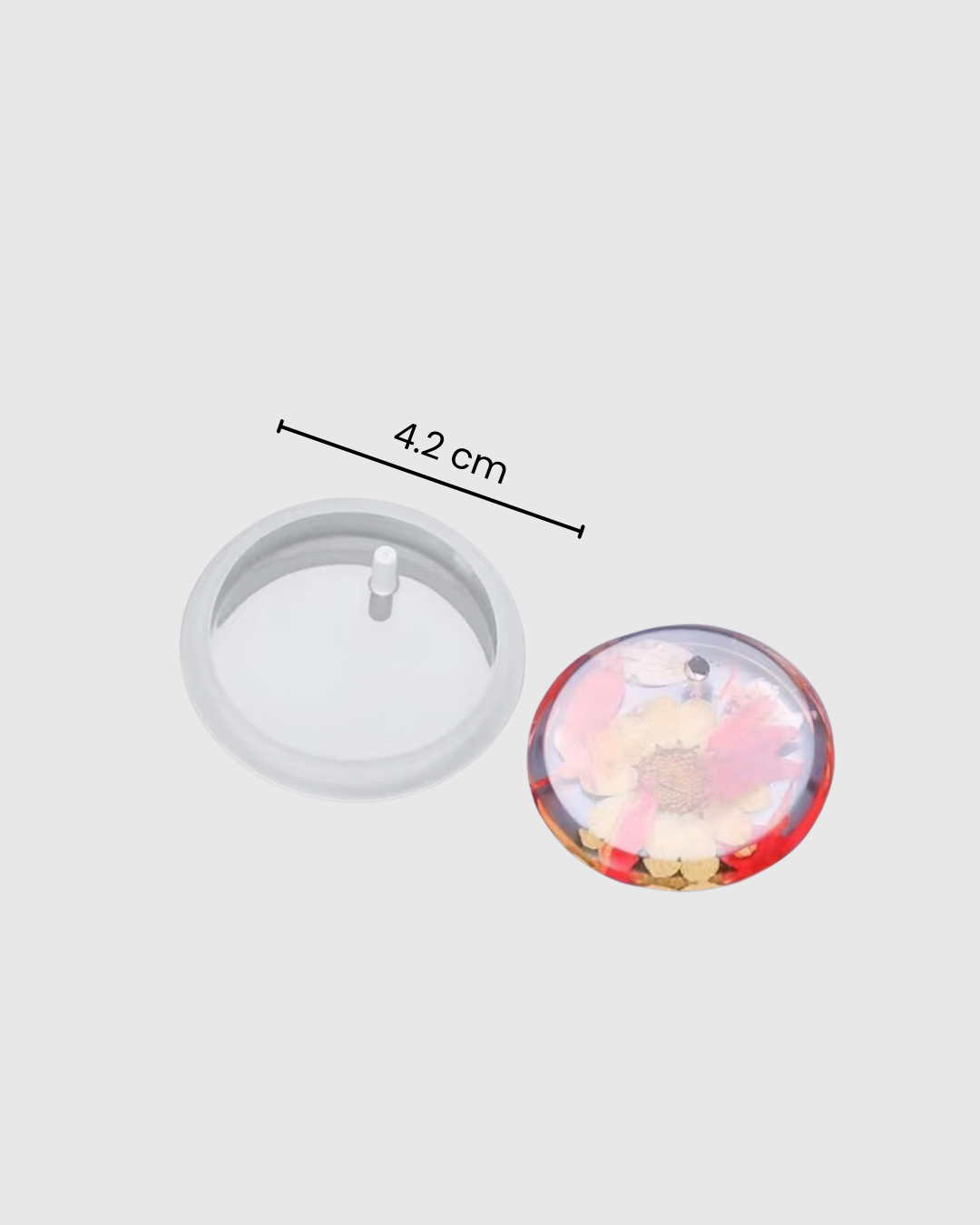 Juego de 6 Moldes de Silicona para Llavero – Resina Epoxi DIY