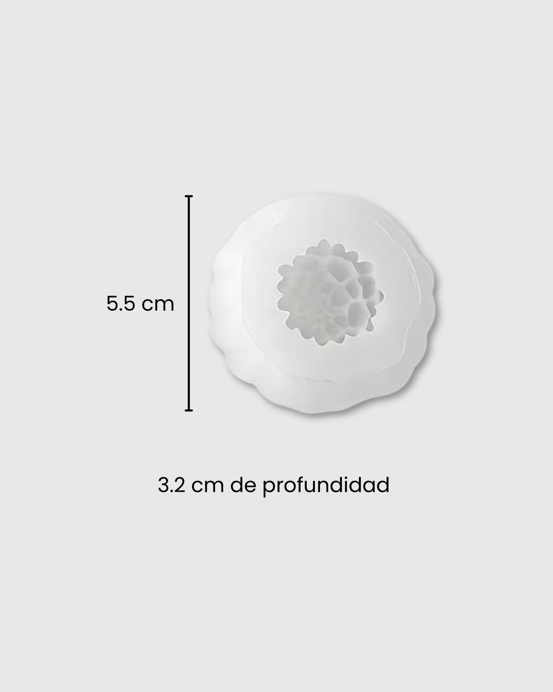Molde de Silicona de Crisantemo