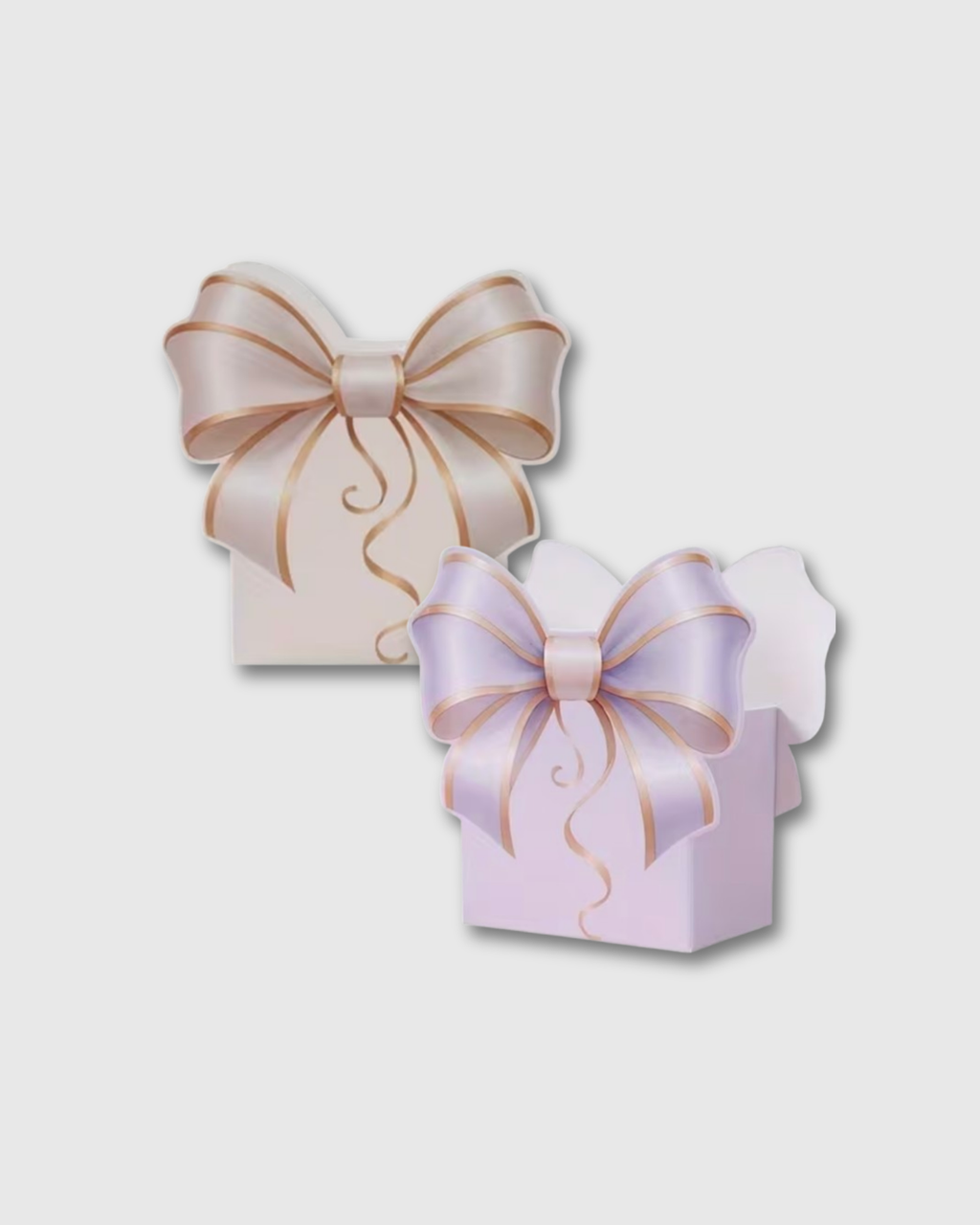 Paquete x6 Cajas de Regalo con Diseño de Lazo