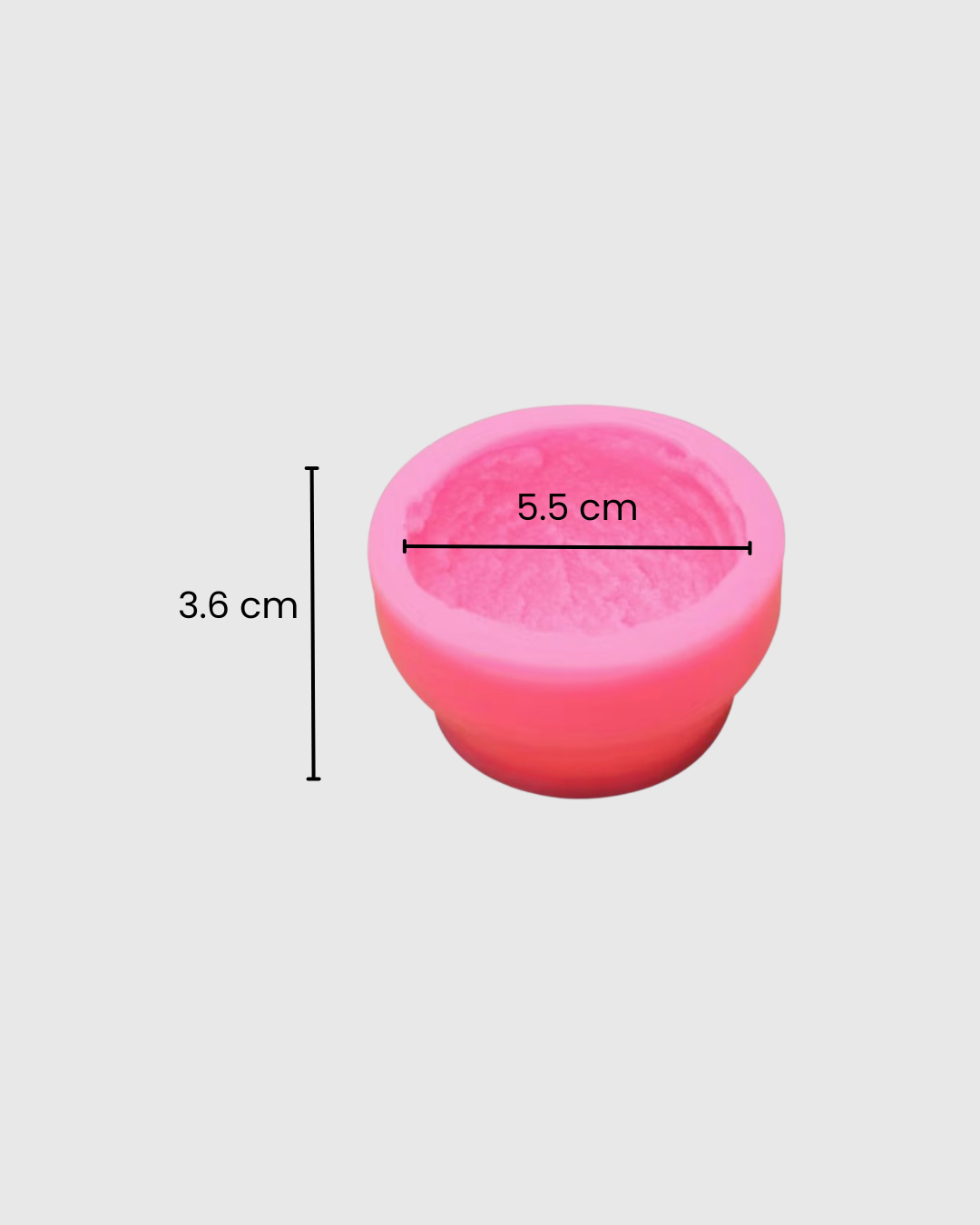 Molde de Silicona en Forma de Bola de Helado