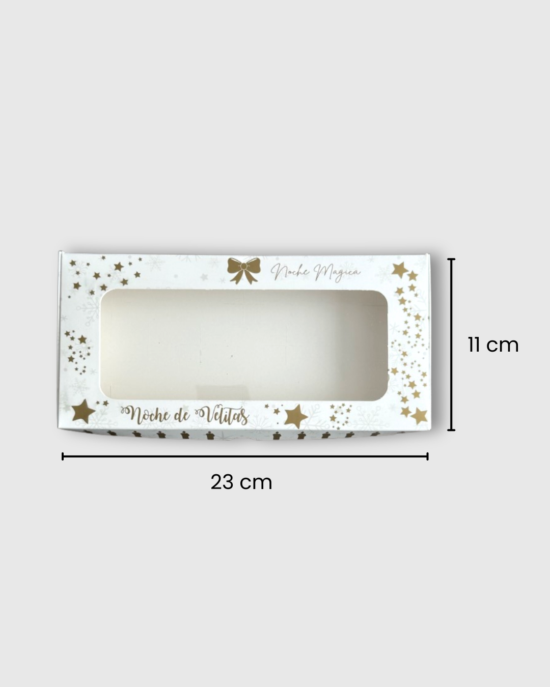 Caja navideña 23x11x2.3cm