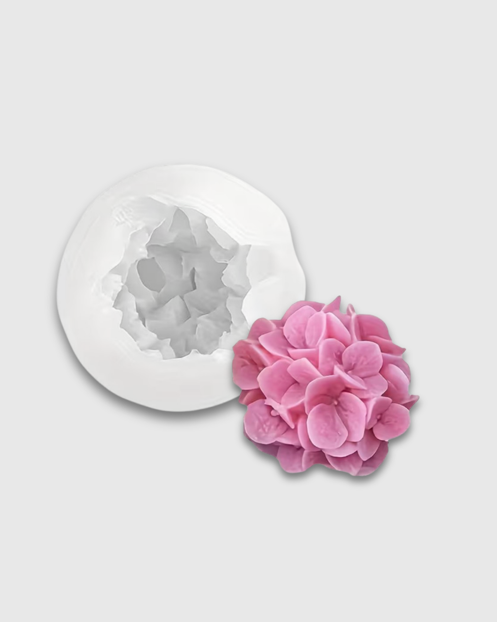 Molde de Silicona Hortensia 2