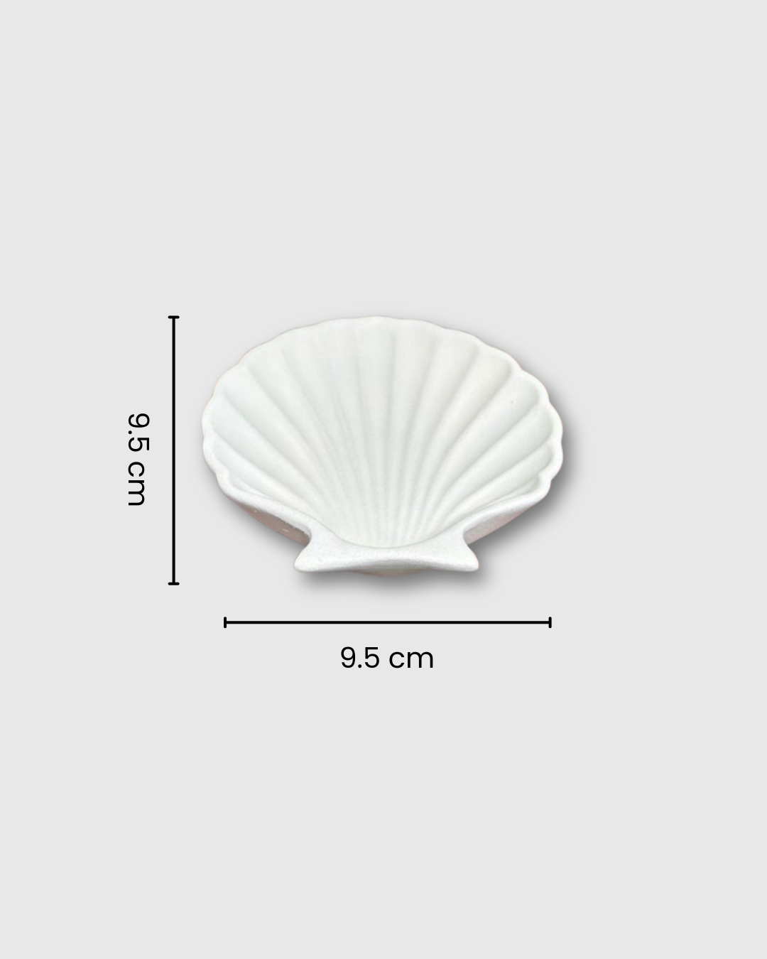soporte para decorar con forma de concha 