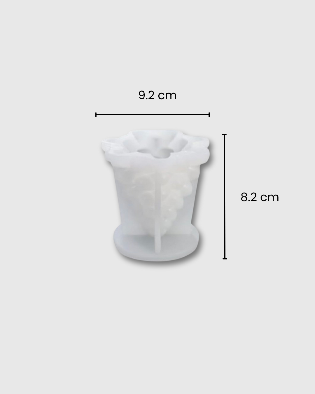 Molde de silicona en forma de árbol de navidad (pino pequeño)