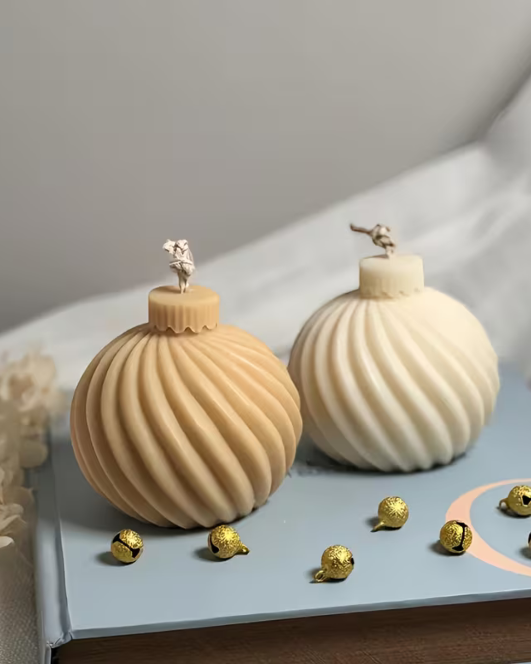 Molde de Silicona Esfera de Navidad