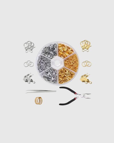 Kit de Joyería DIY de 340 Piezas con Herramientas
