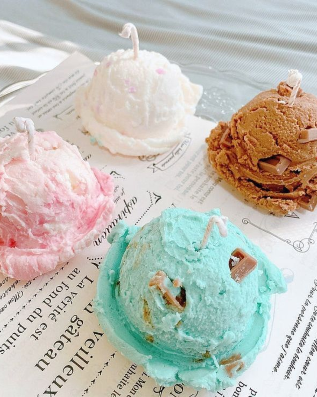 Molde de Silicona en Forma de Bola de Helado