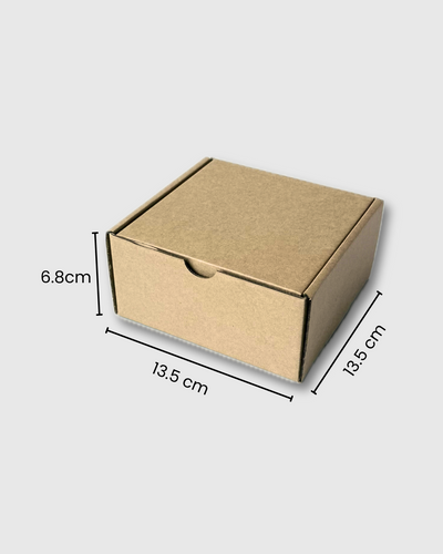 Cajas de Cartón Corrugado 13.5x13.5x6.8cm