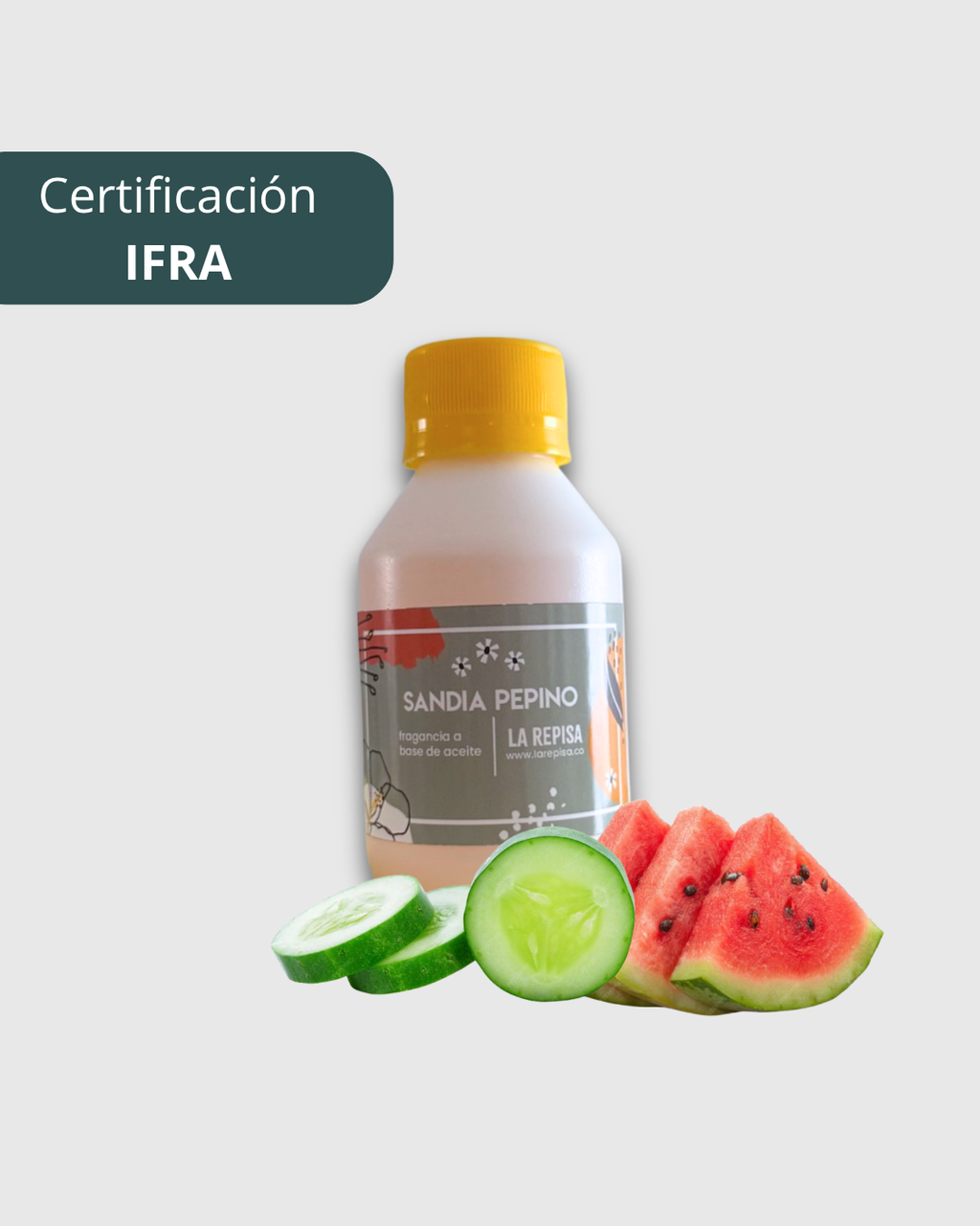 Fragancia Sandia Pepino 120gr