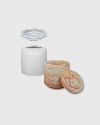 Molde de Silicona para Vaso Grande Liso