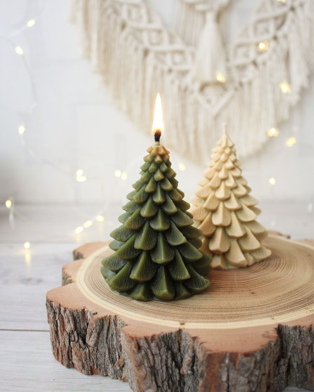 Molde de silicona árbol de navidad (pino pequeño)