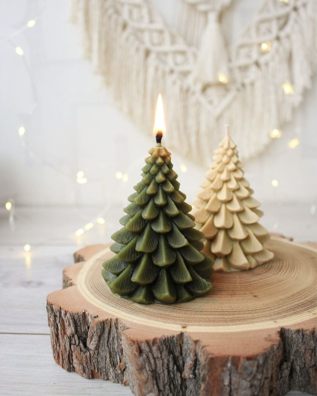 Molde de silicona árbol de navidad (pino pequeño)