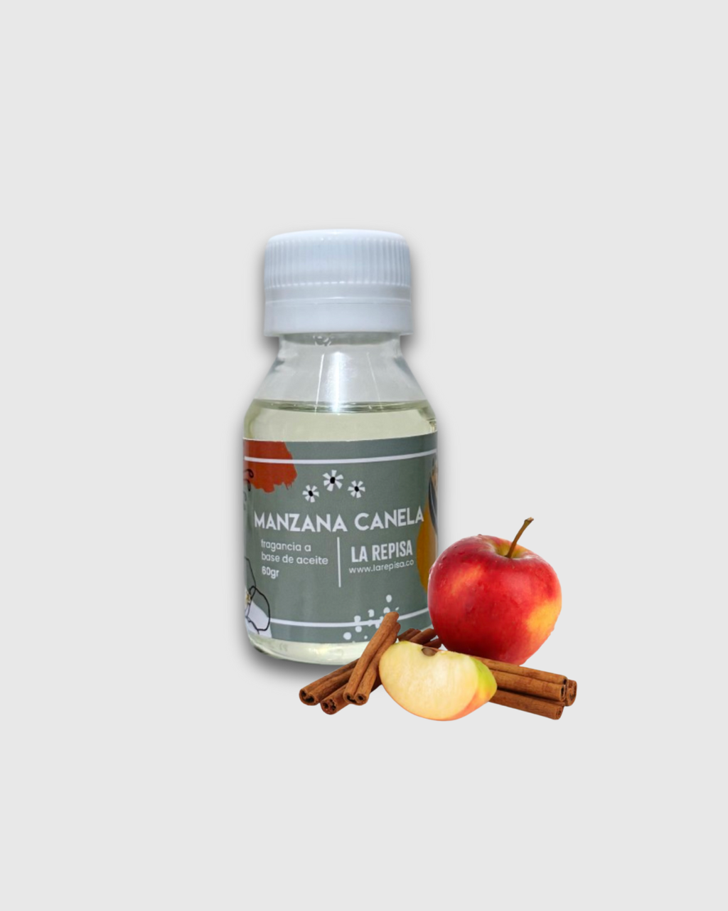 Fragancia premium: Manzana canela 60gr