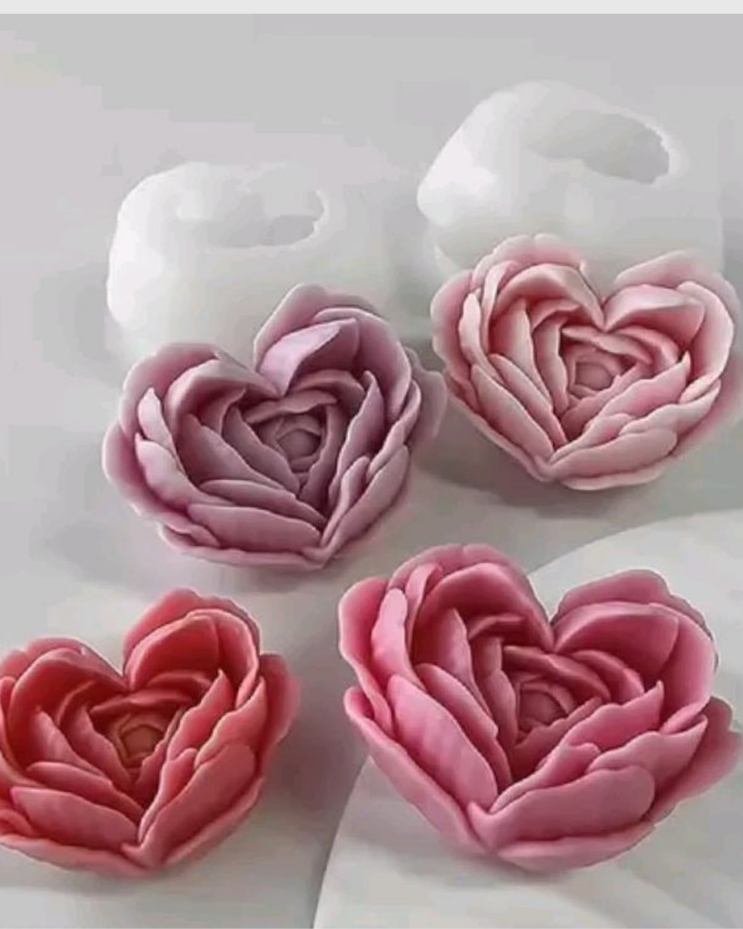 Molde de silicona Flor de Amor