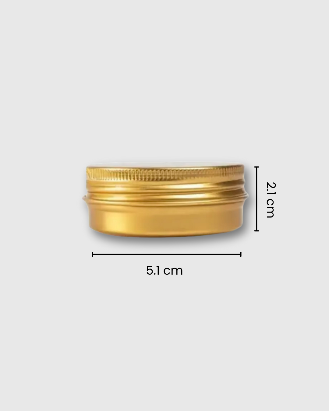tarros de lato dorados