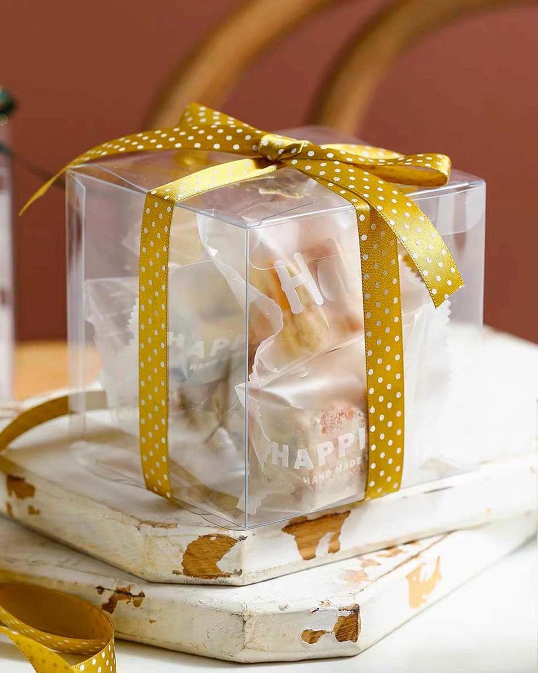 Caja de acetato 10x10x10 cm