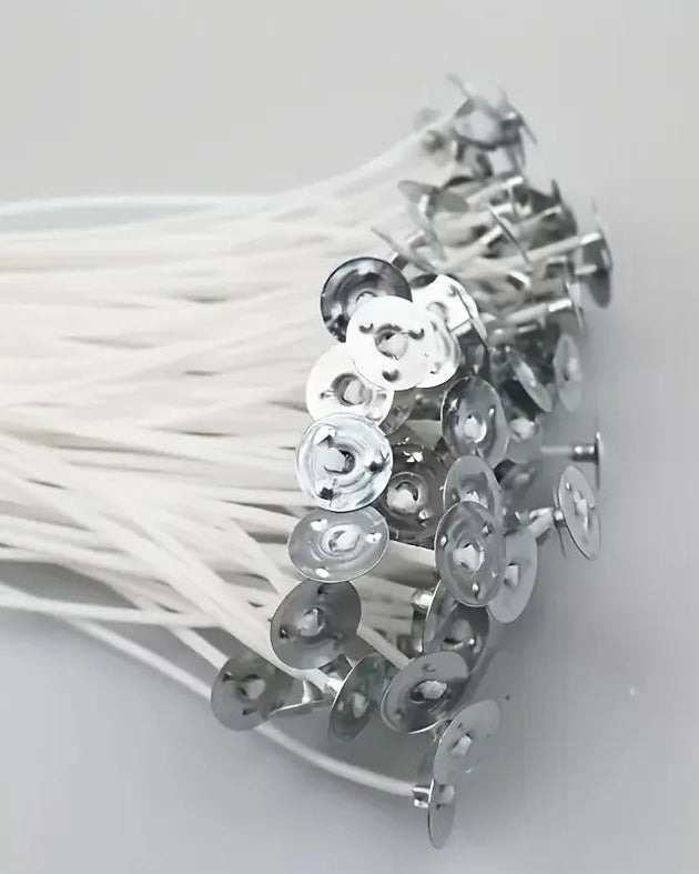 Set 15 pabilos importados para vela 6 cm