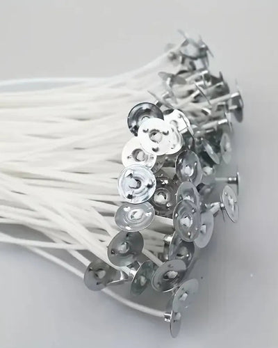 Set 15 pabilos importados para vela 6 cm de diámetro