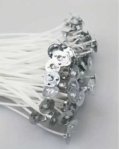 Set 15 pabilos importados para vela 8 cm de diámetro