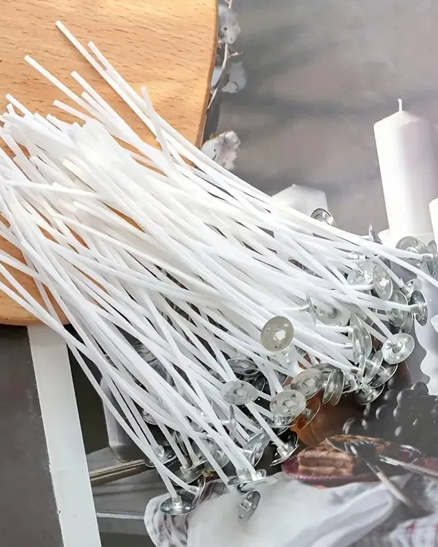 Set 15 pabilos importados para vela 6 cm