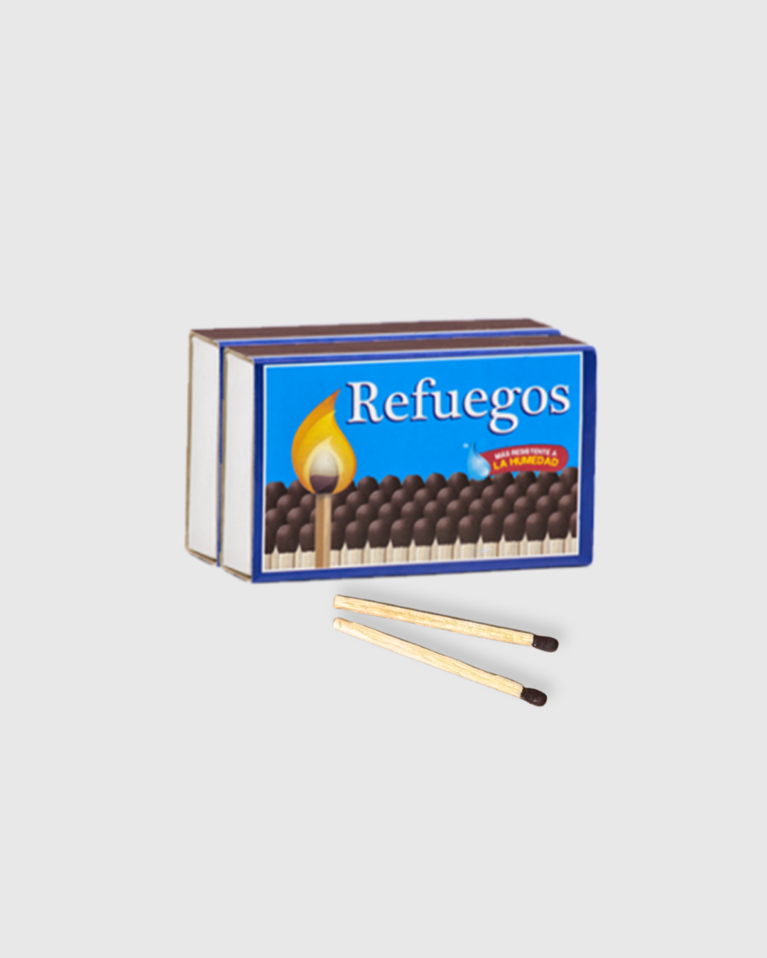 caja fosforos madera