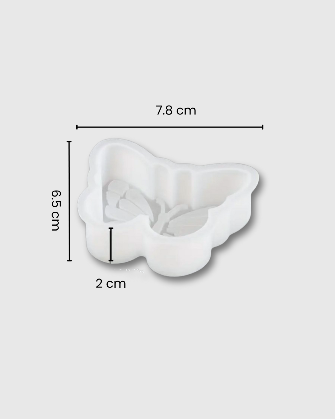 Molde de silicona con forma de Mariposa